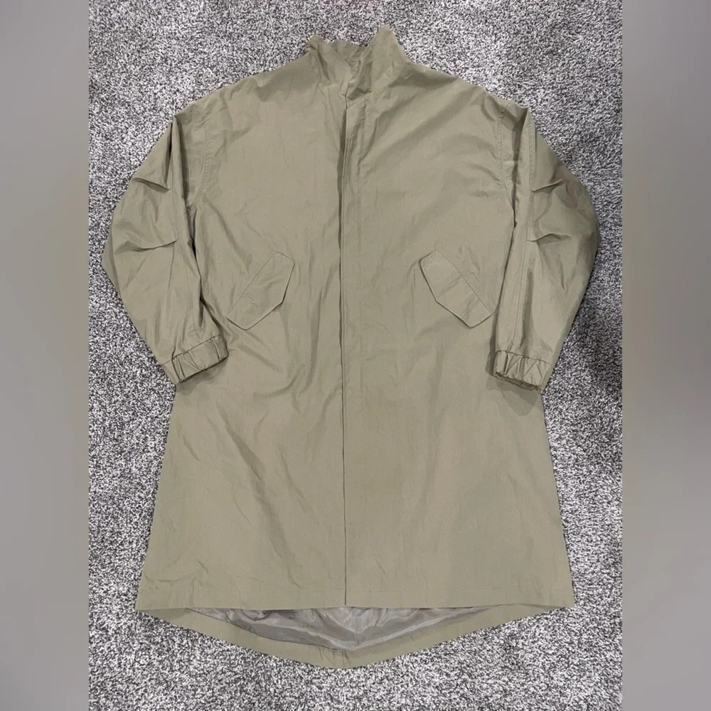 Oak + Fort oversized women's trench jacket, size large